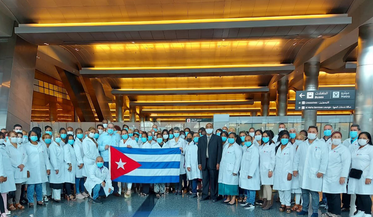After Helping Qatar Fight Covid-19, the Cuban Medical Brigade Returns Home